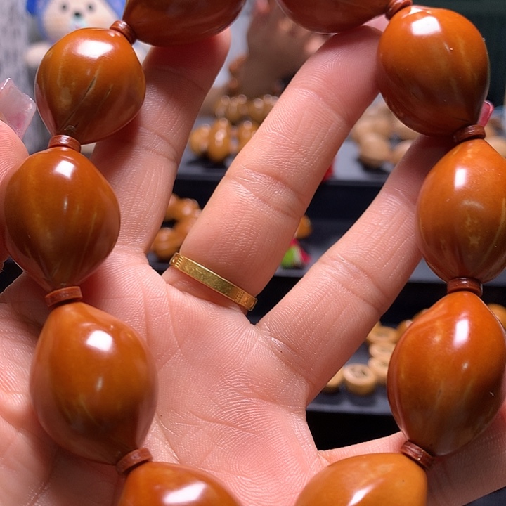 李***强手串/手链橄榄核三花手串