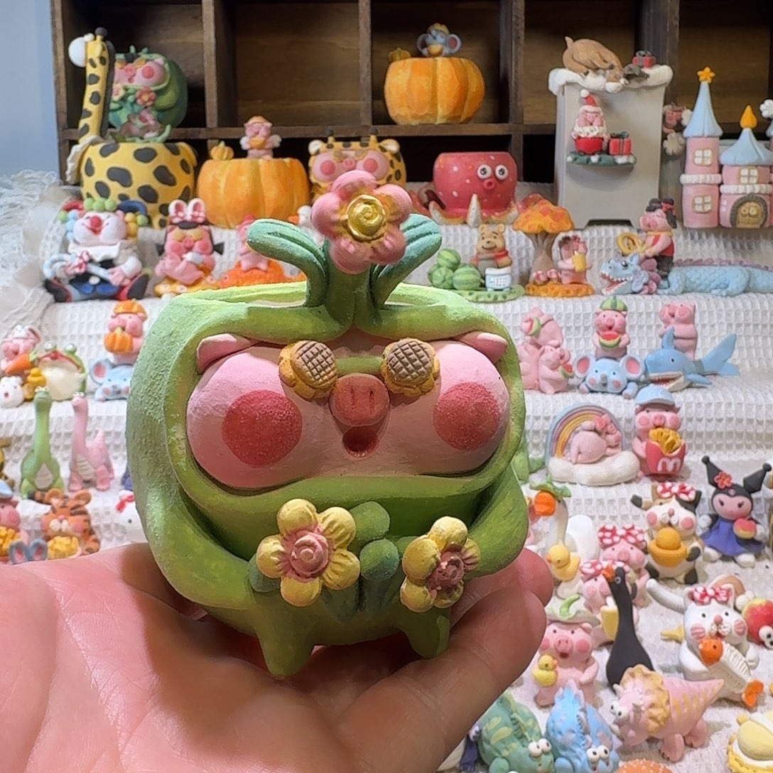 暮****厂家直销手工花盆摆件