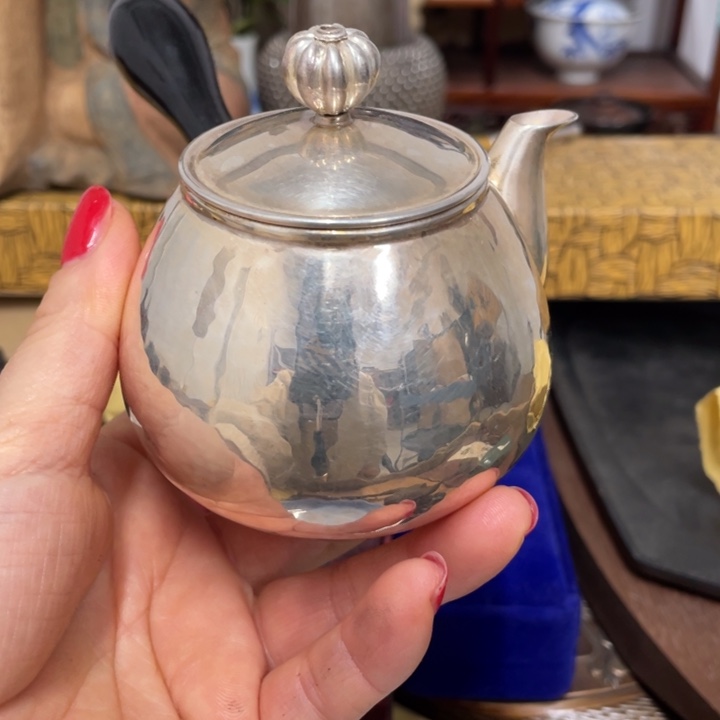 银中古工艺品摆件