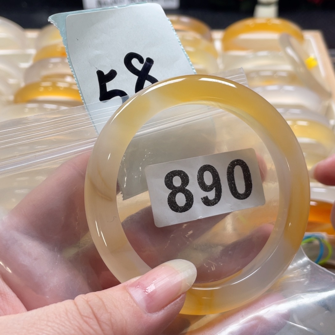 玛瑙/玉髓未镶嵌手镯