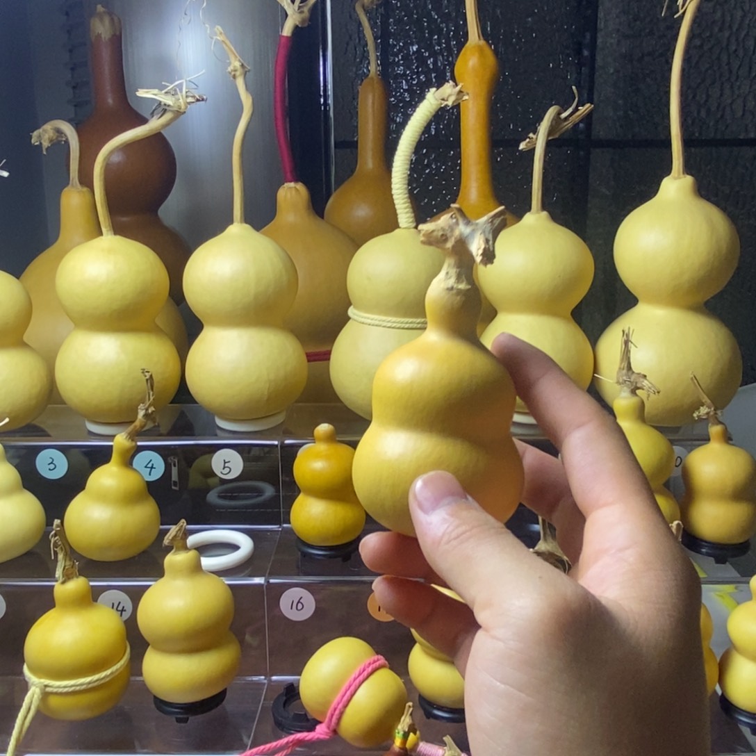 知***.文玩葫芦，手把葫芦
