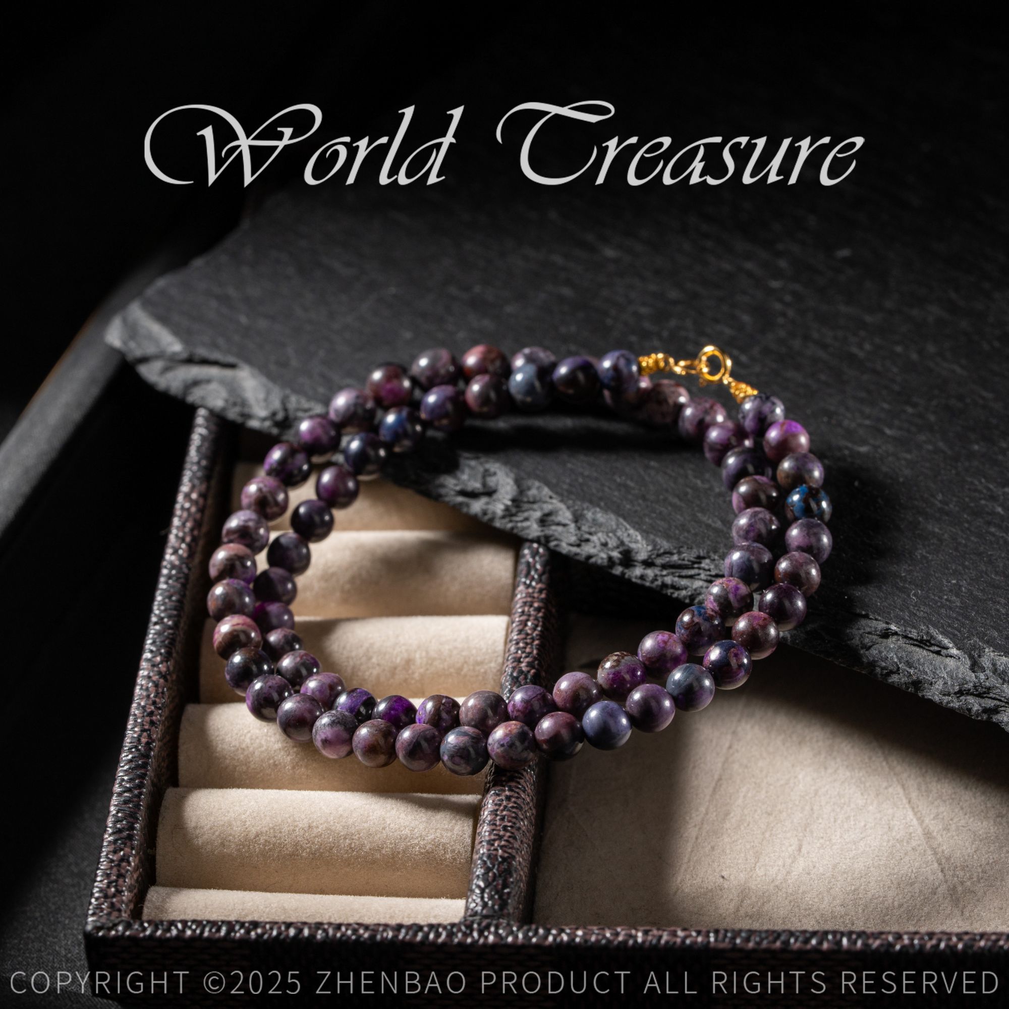 舒俱来圆珠项链/36cm/5-6mm/多样性发一/C5019/18/孤