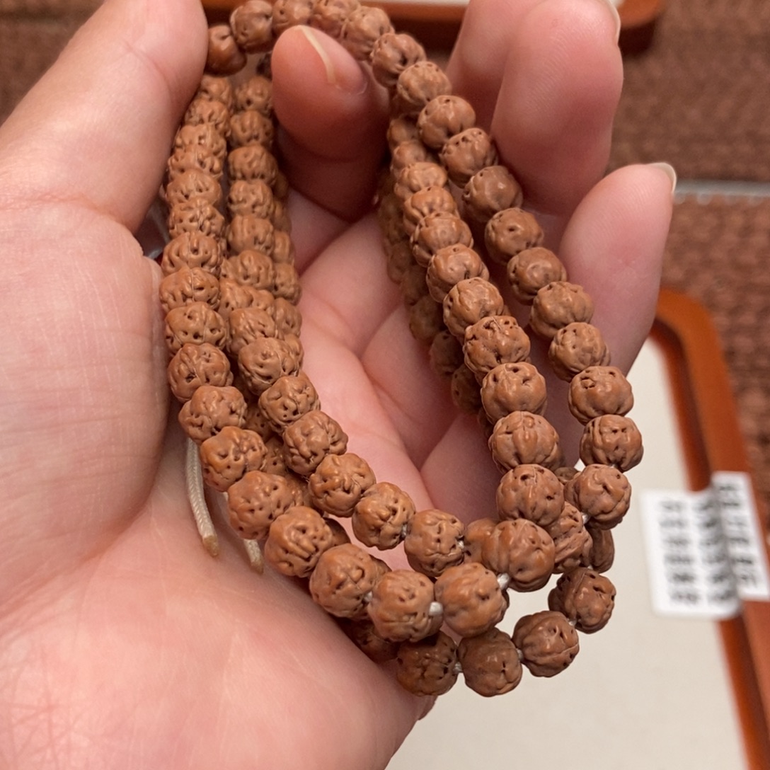 北***.吊坠金刚菩提原装佛手108