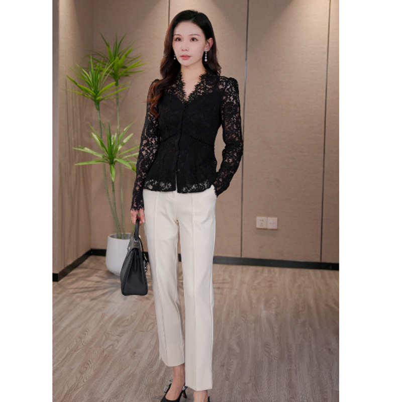 神裤！超显瘦！两色！垂感直筒百搭小脚休闲裤