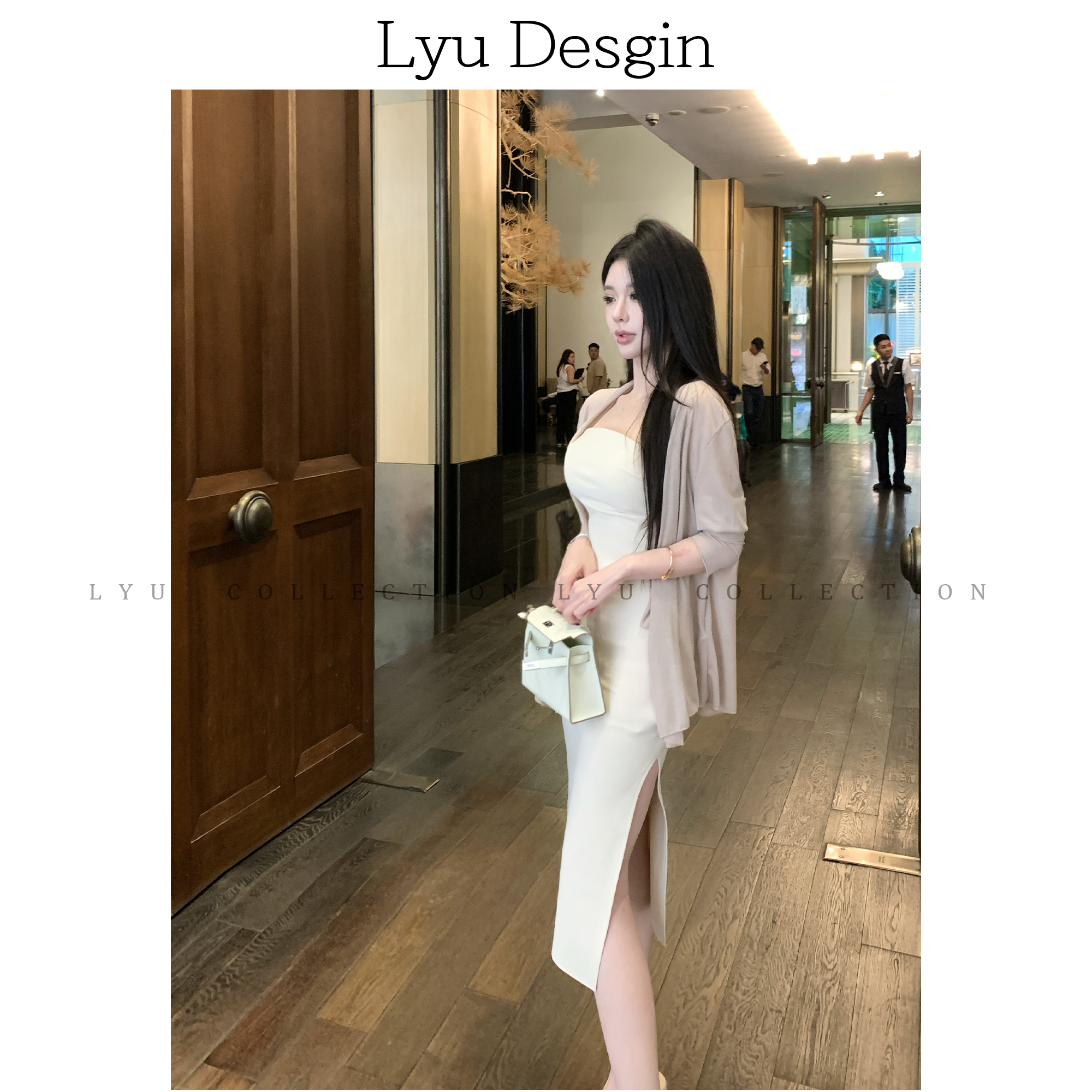 LYU 优雅气质开衫外套076