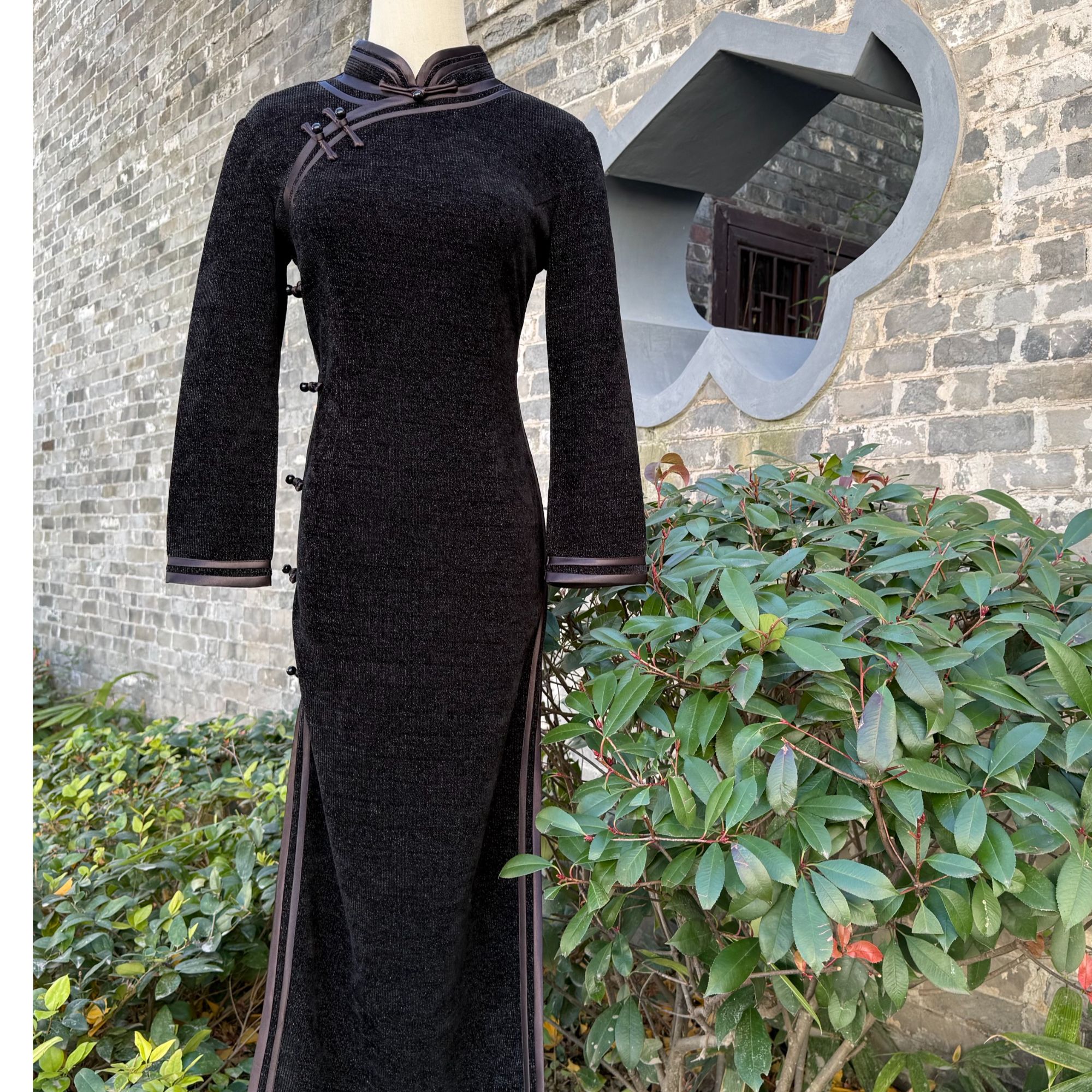 【墨云】2025年秋季新款复古百搭优雅大方日常旗袍