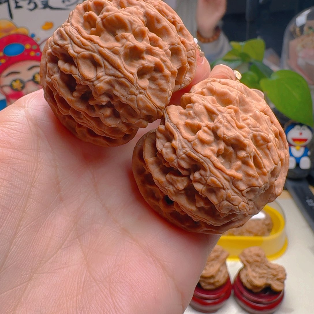 核桃把件42尺寸苹果元