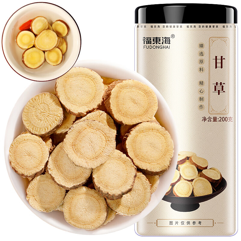 福东海 甘草片200g/瓶 