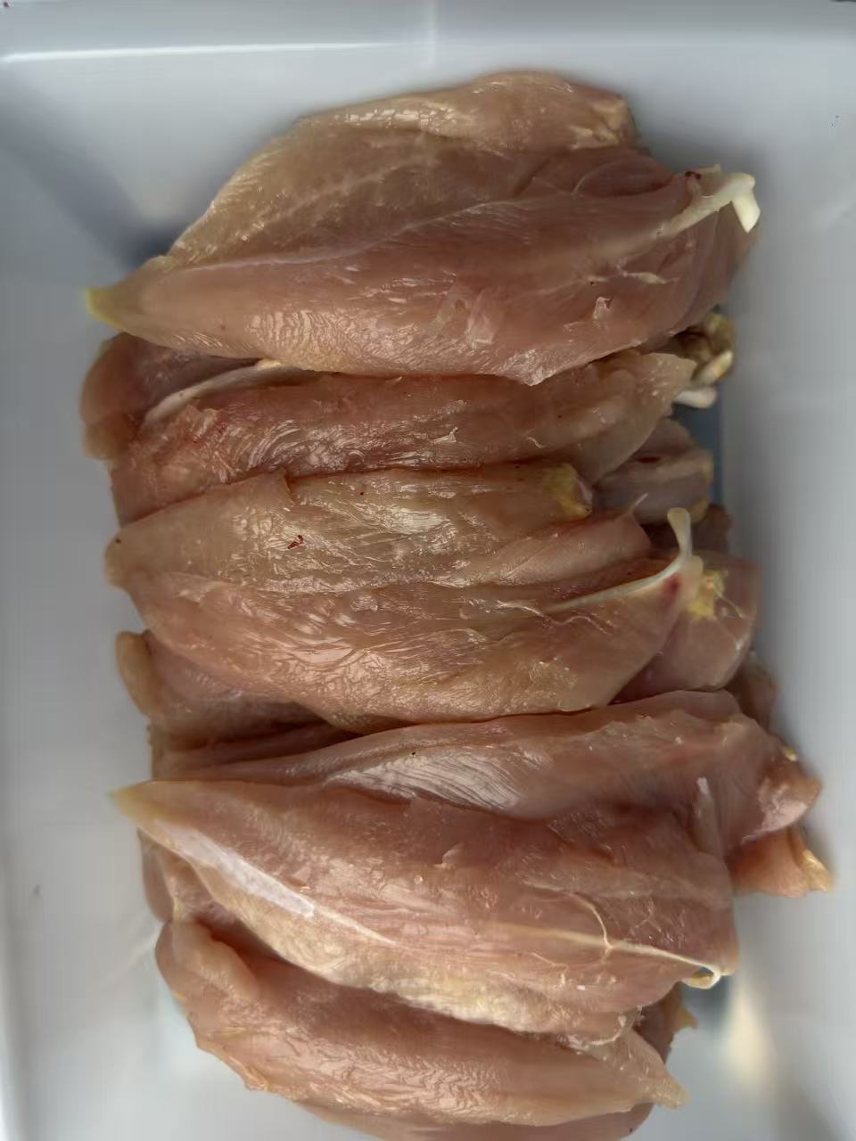 东北笨鸡去皮精修冷冻新鲜鸡胸肉鸡肉健身鸡大胸鸡脯肉生鸡胸肉