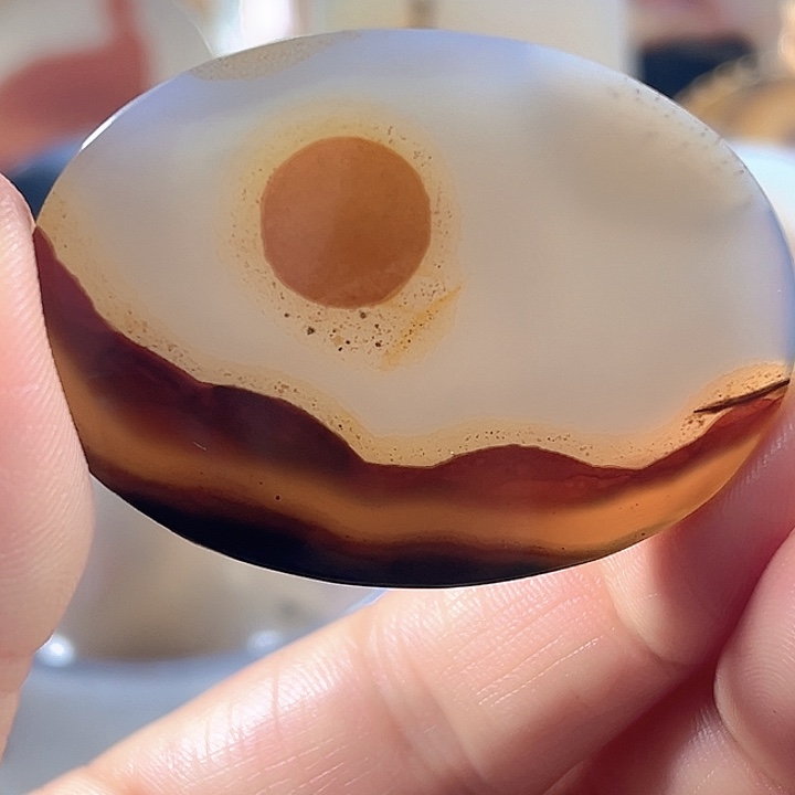 伊***5玛瑙/玉髓合金颈饰