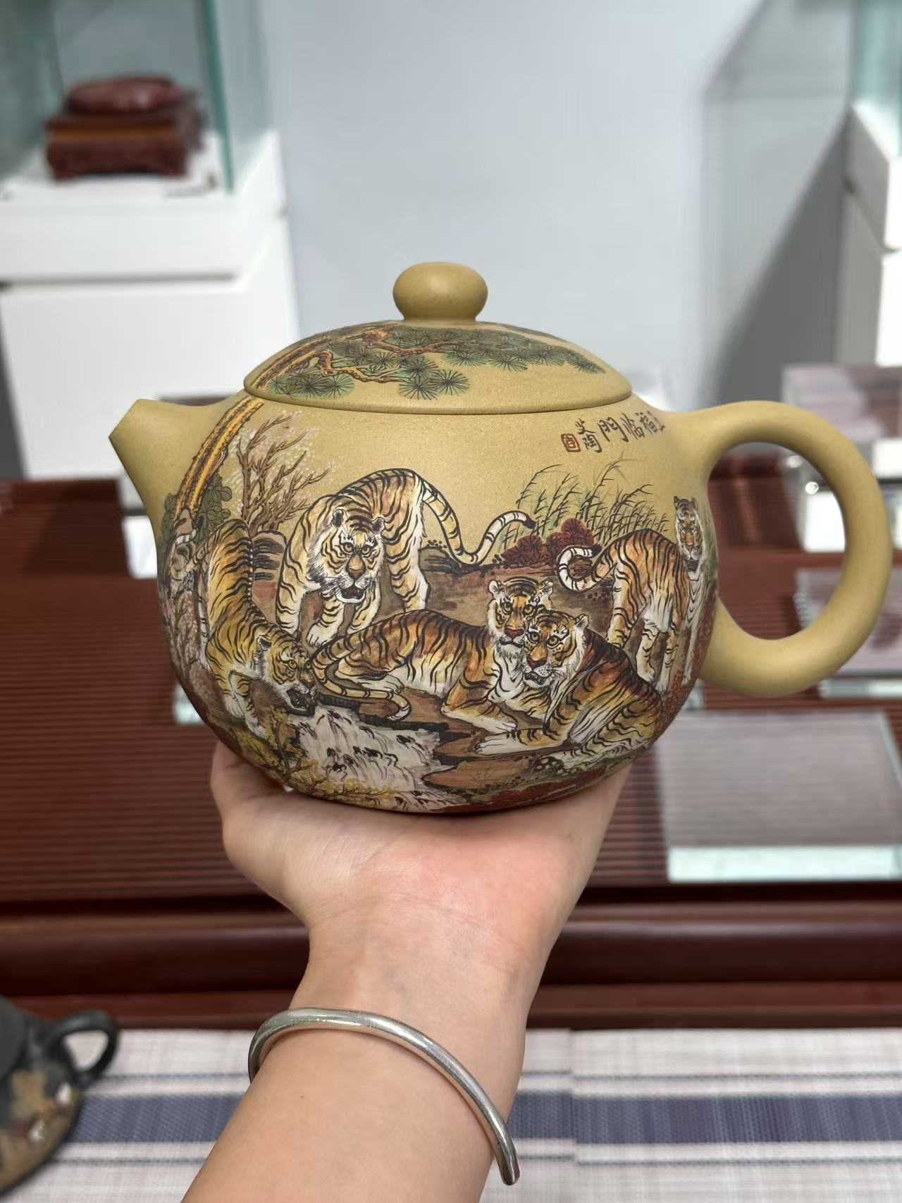 【西施】原矿黄金段 1100毫升 全手工大容量