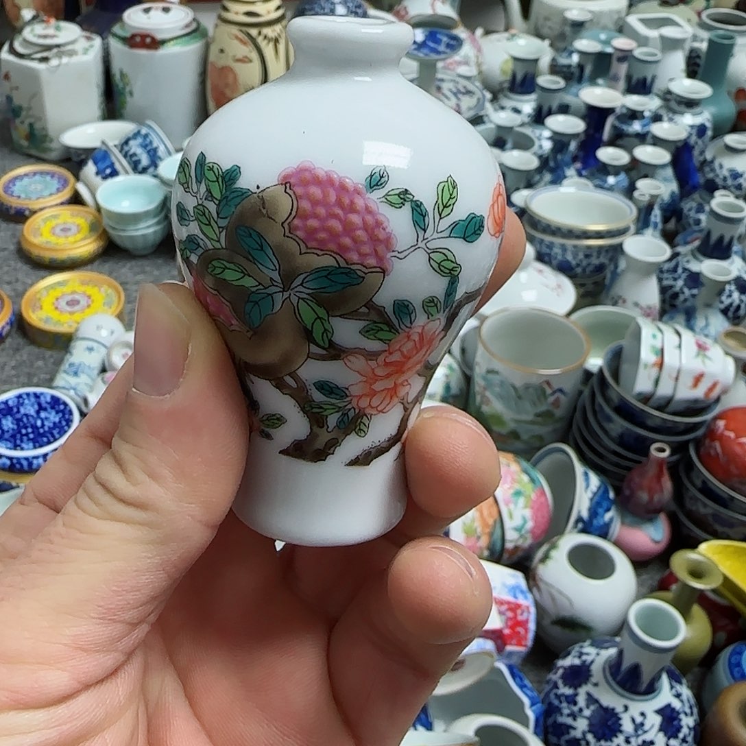 摆件瓷器的工艺技术水平