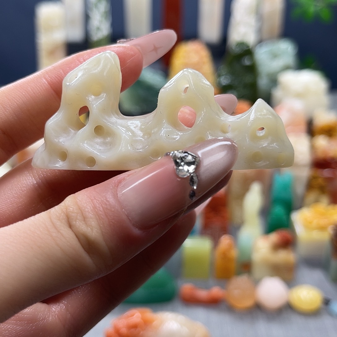 寿山石印石包邮包刻7631