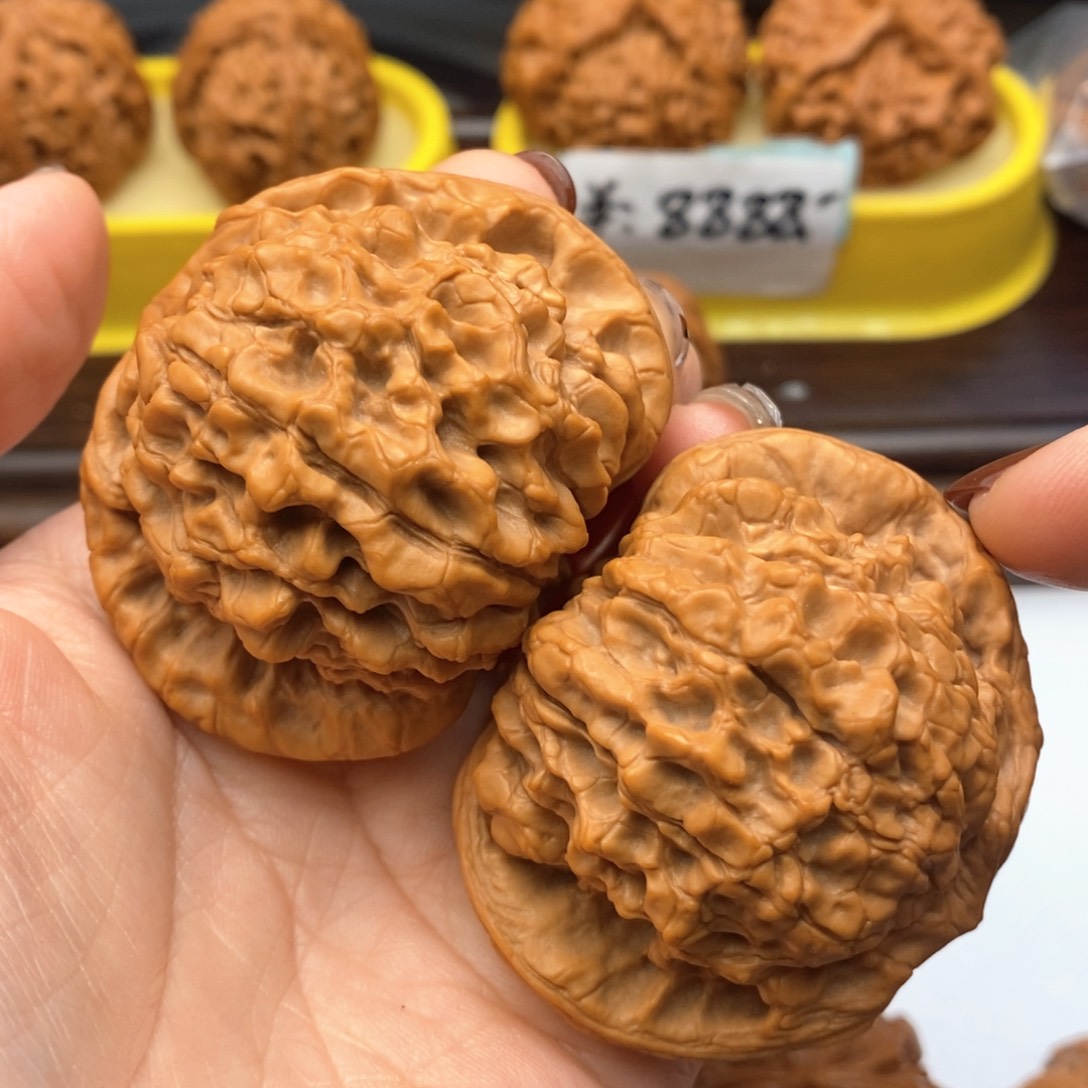 把件文玩核桃54尺全品龙鼎