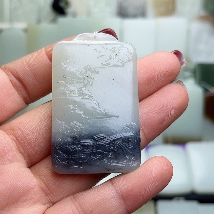 颈饰未镶嵌和田玉