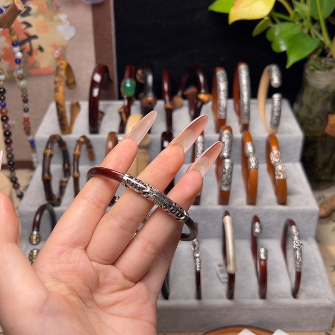 䬃***.手串/手链藤类藤镯鸡血藤手镯