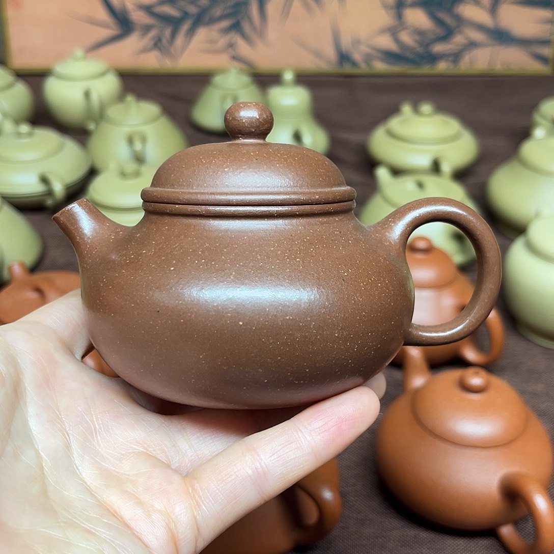 茶壶紫泥容天壶190cc
