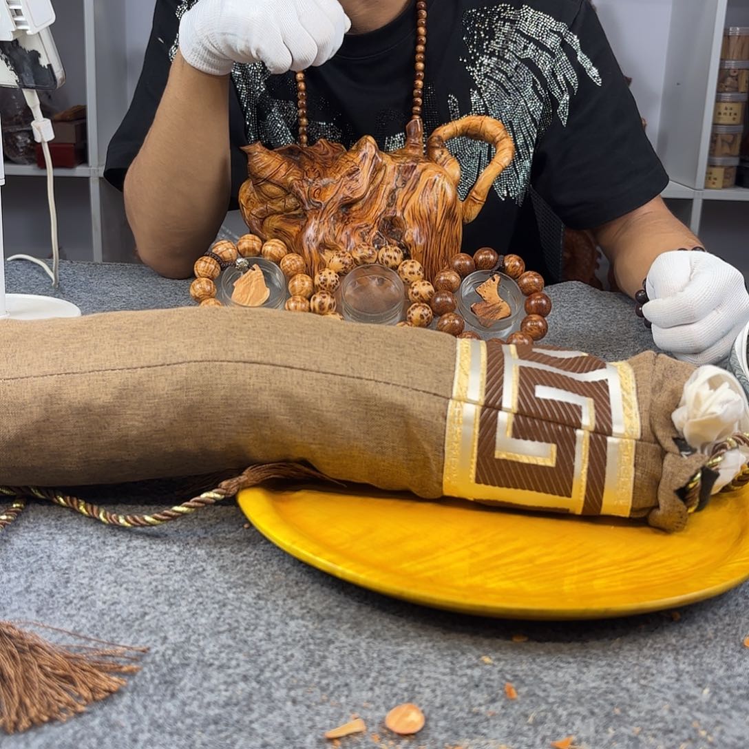 崖柏太行崖柏雷雷珠子枕头