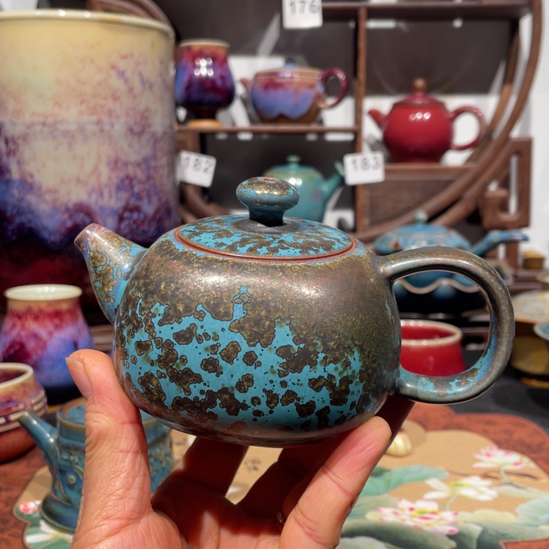 中国神后钧瓷茶器