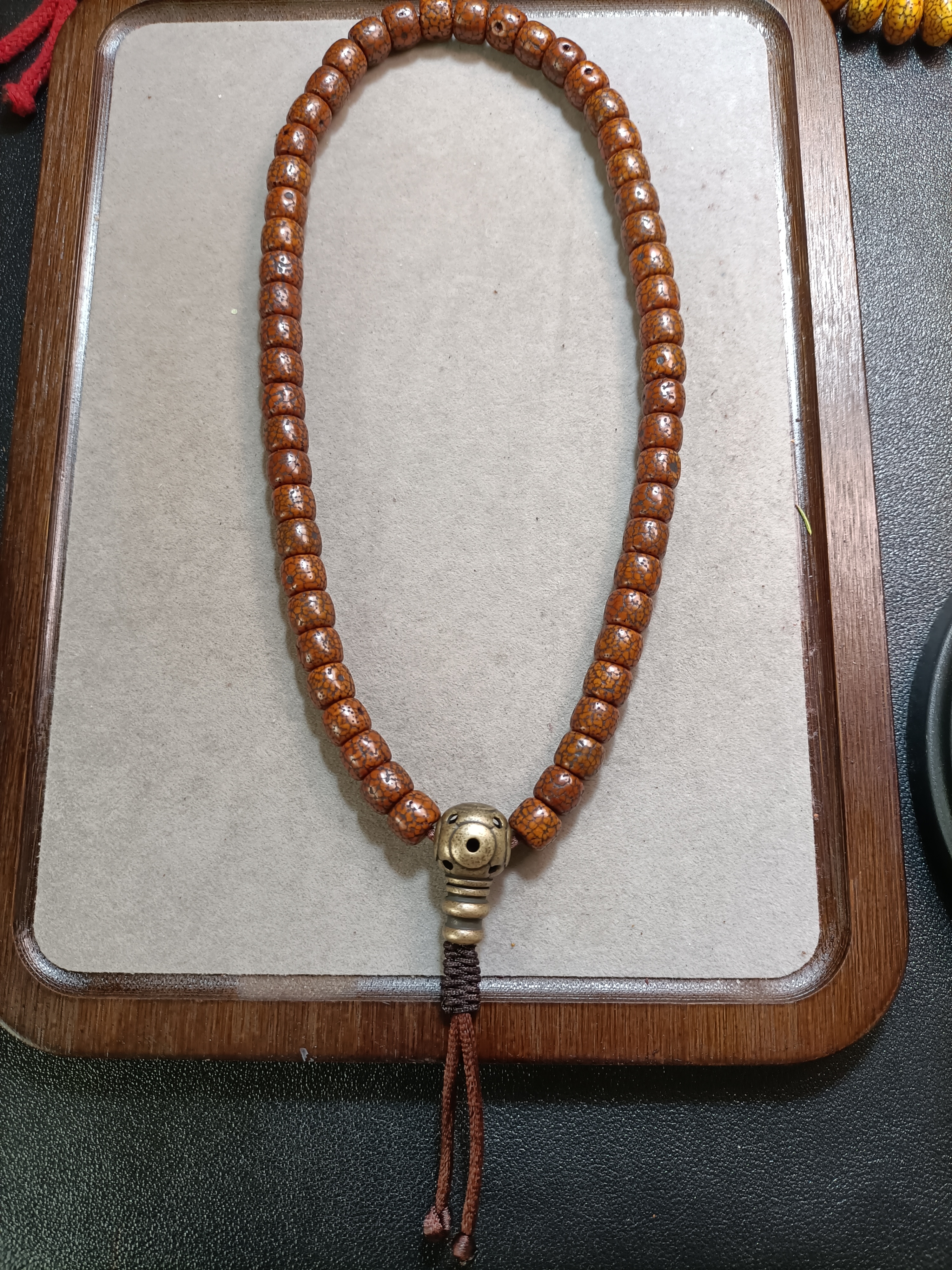 老星月菩提开片星月菩提开片