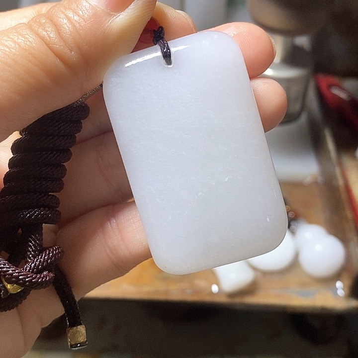 石英质玉颈饰未镶嵌夏****5