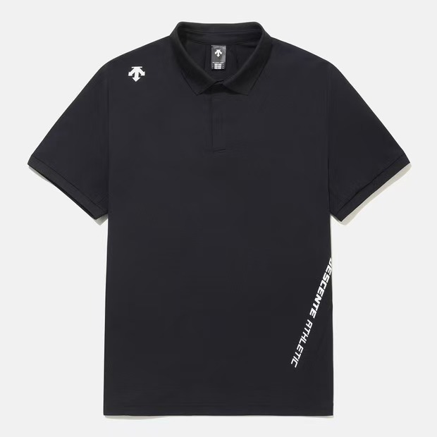 DESCENTE/迪桑特25年新款短袖舒适运动POLO衫SQ311TPS72