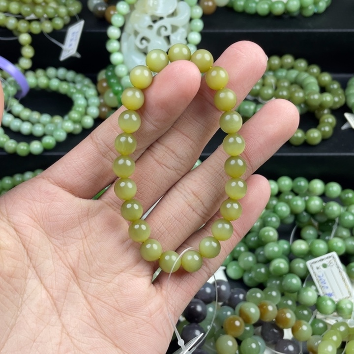 @***️和田玉未镶嵌手串