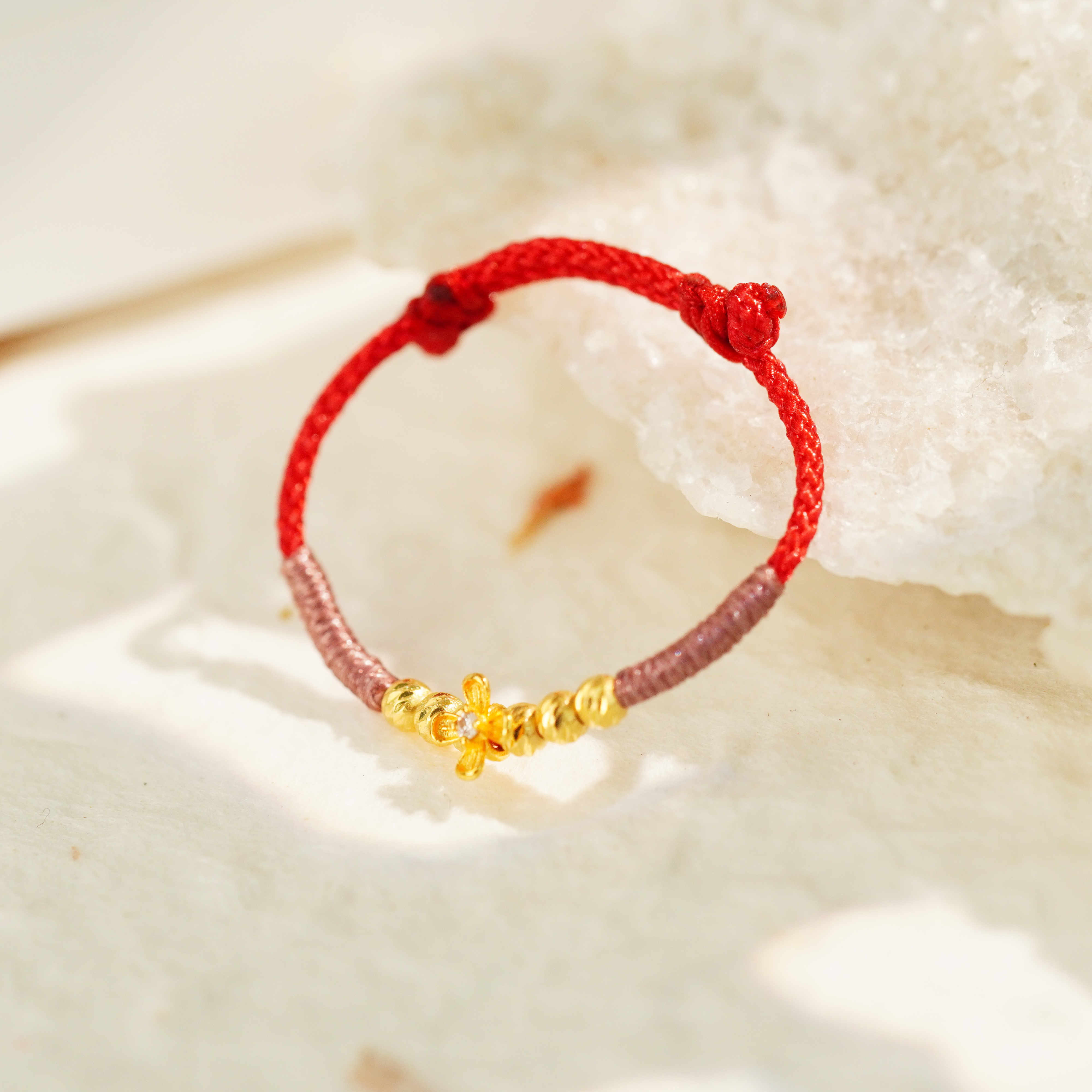 【琪钰】藏云 · 18K金编绳戒指（20号内可调节）