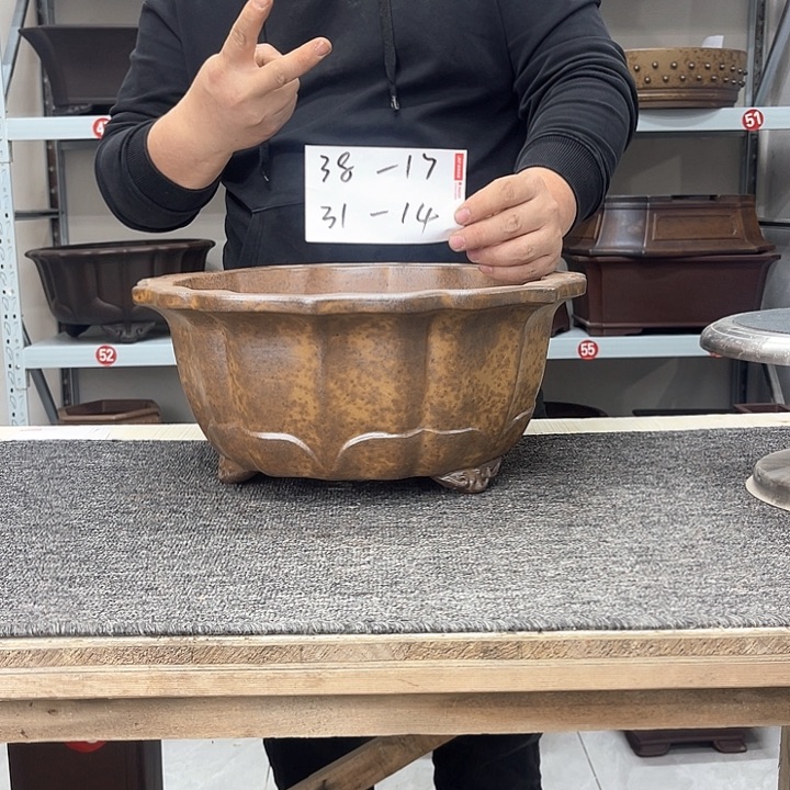 紫砂花盆紫砂等传统