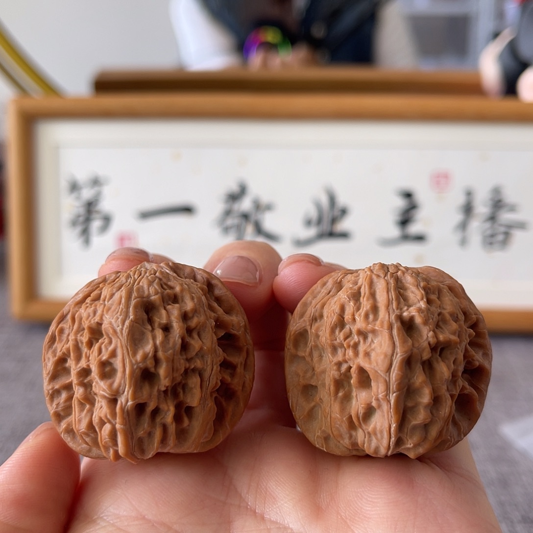 文玩核桃吊坠39磨盘全品