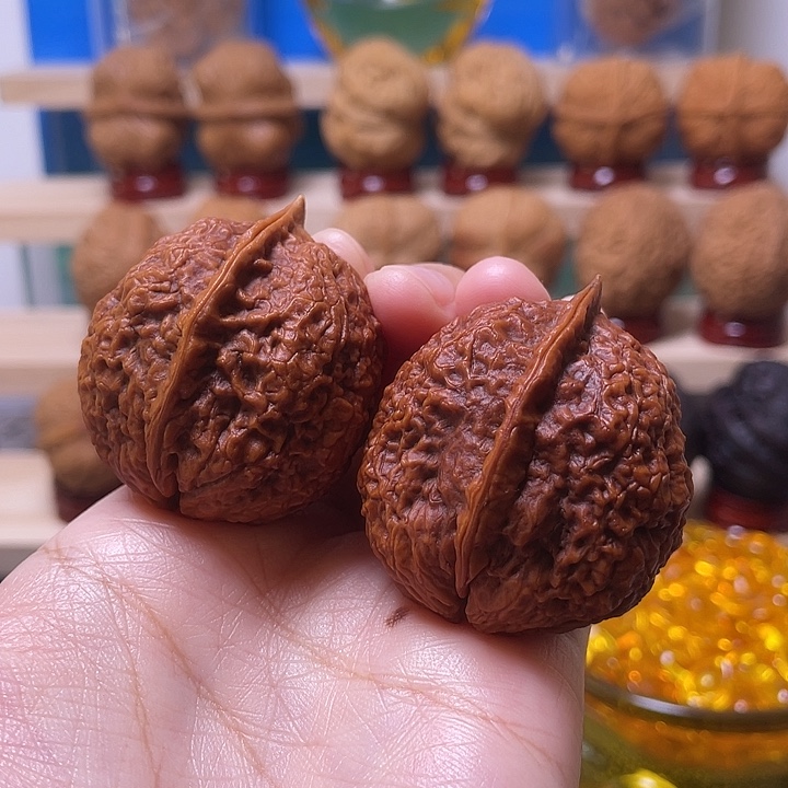 吊坠文玩核桃37霸王枪20