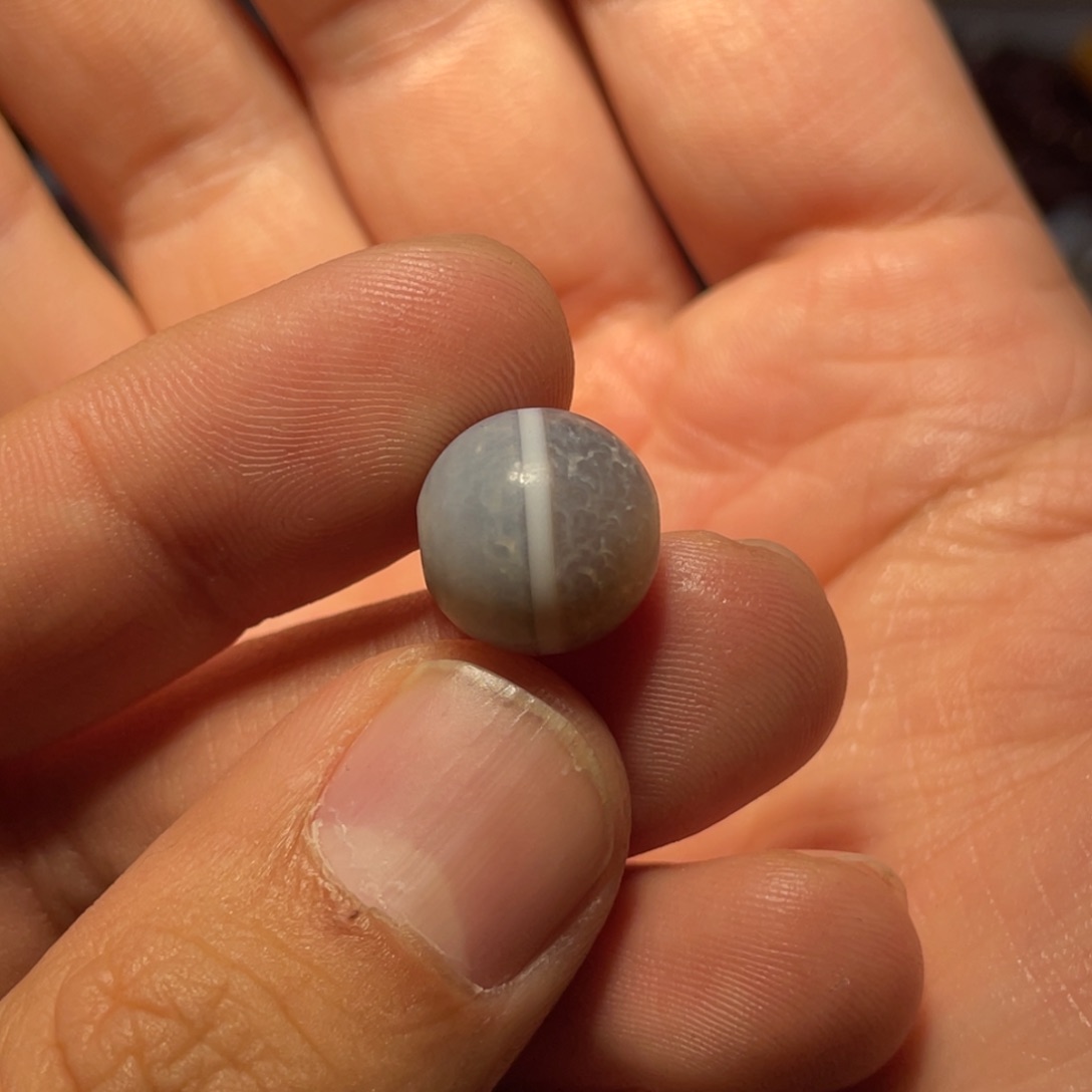 玛瑙/玉髓单珠未镶嵌