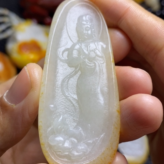 和田玉颈饰未镶嵌用****0