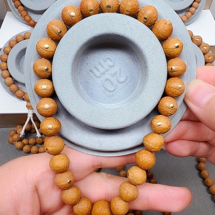 凤眼菩提手串12镶嵌