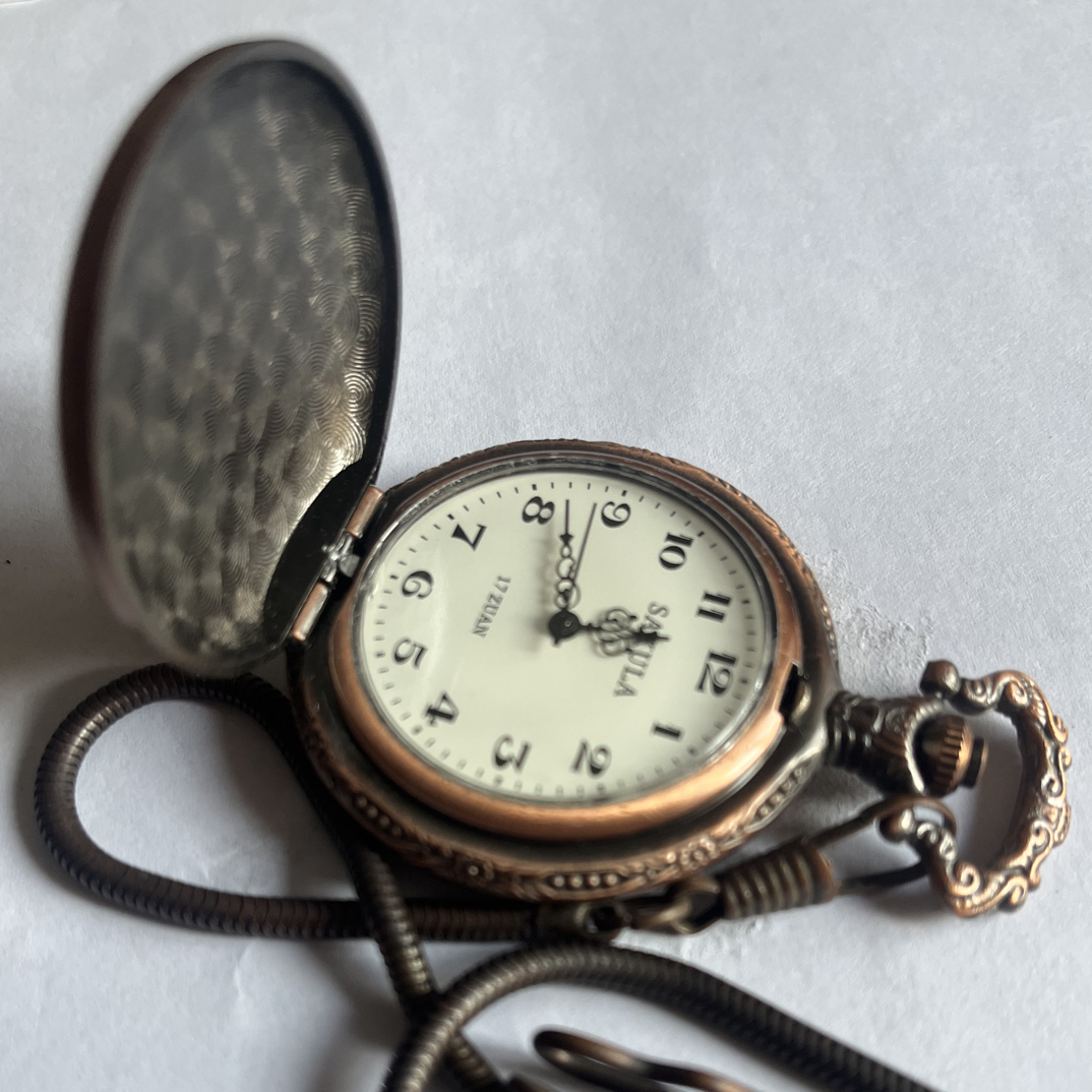 精钢时尚高端简约奢华文艺气质怀表以直播间展示为准）