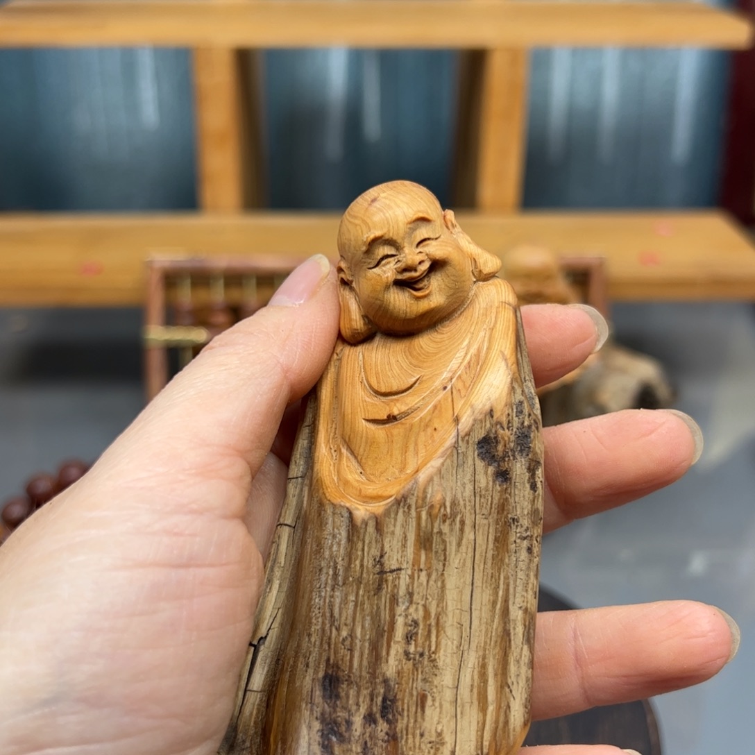 柏木崖柏木摆件手把件41