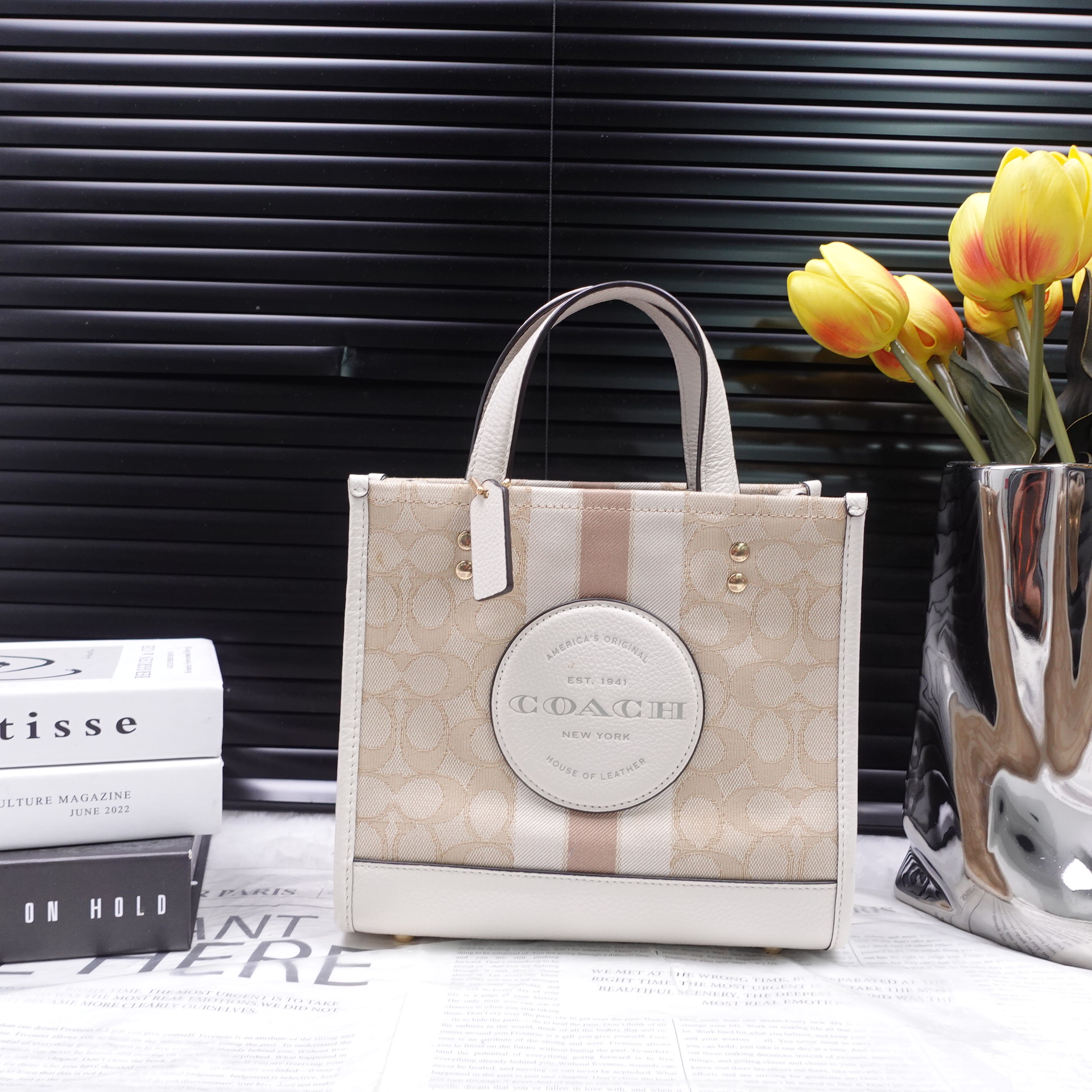 95新 COACH/蔻驰 单肩包/T20344291