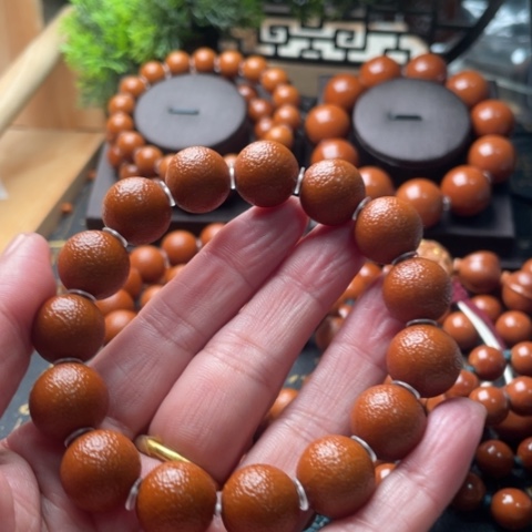 菠***嘟橄榄核手串/手链橄榄1.4