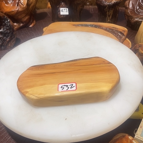 柏木（崖柏）崖柏木手工雕刻刚炮台