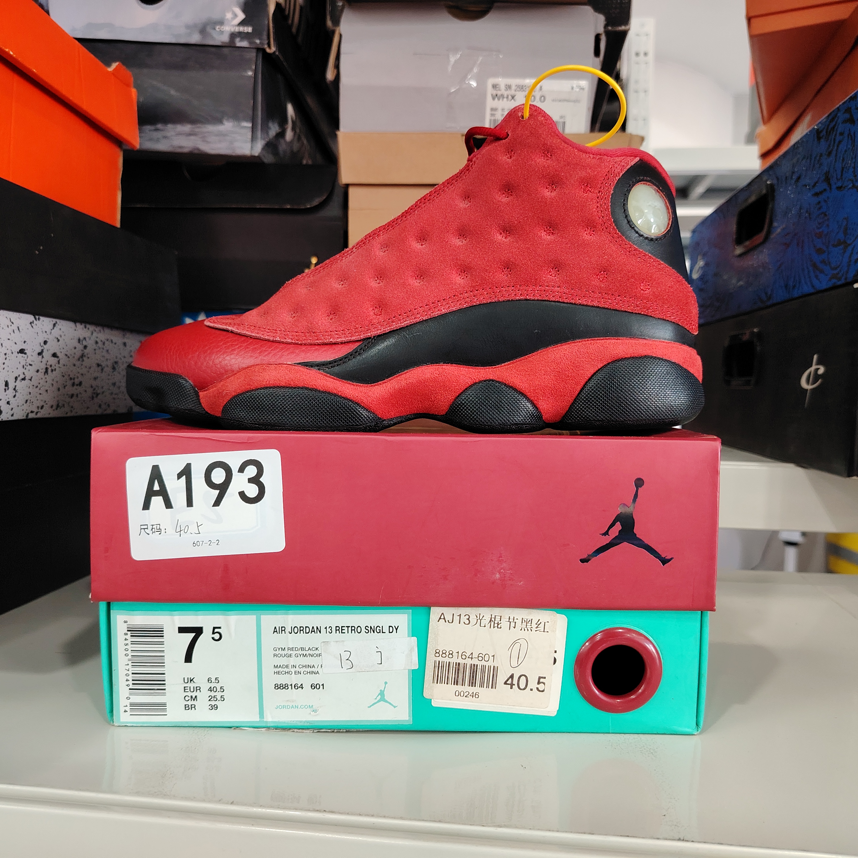 Nike aj13光棍节高帮 40.5码 全新原盒 12月28 A193
