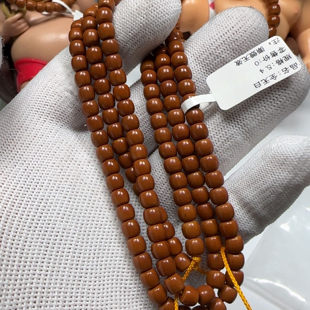 ****板手串/手链橄榄核老挝核尖脖挂5.4