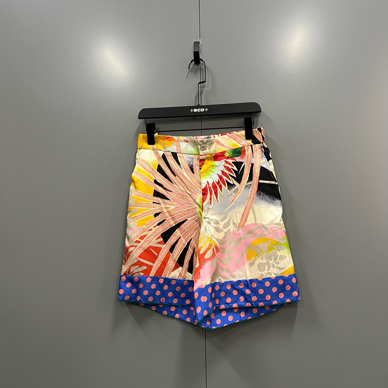 95新 GUCCI/古驰 ab3古驰多元素印花短裤40码604139