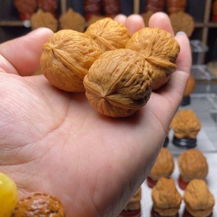 文玩核桃吊坠10三棱四棱