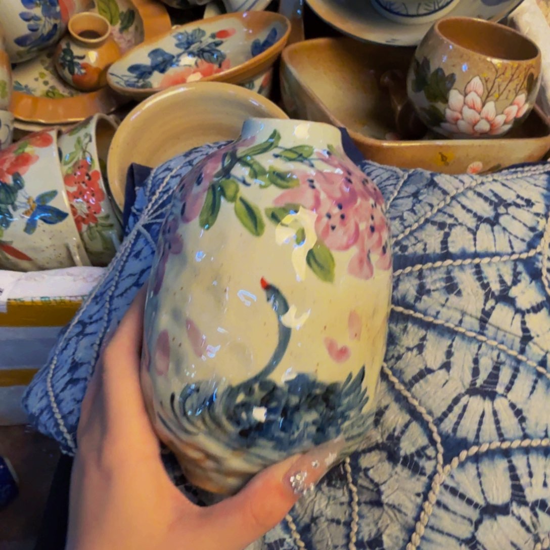 瓷片景德镇陶瓷手工手绘