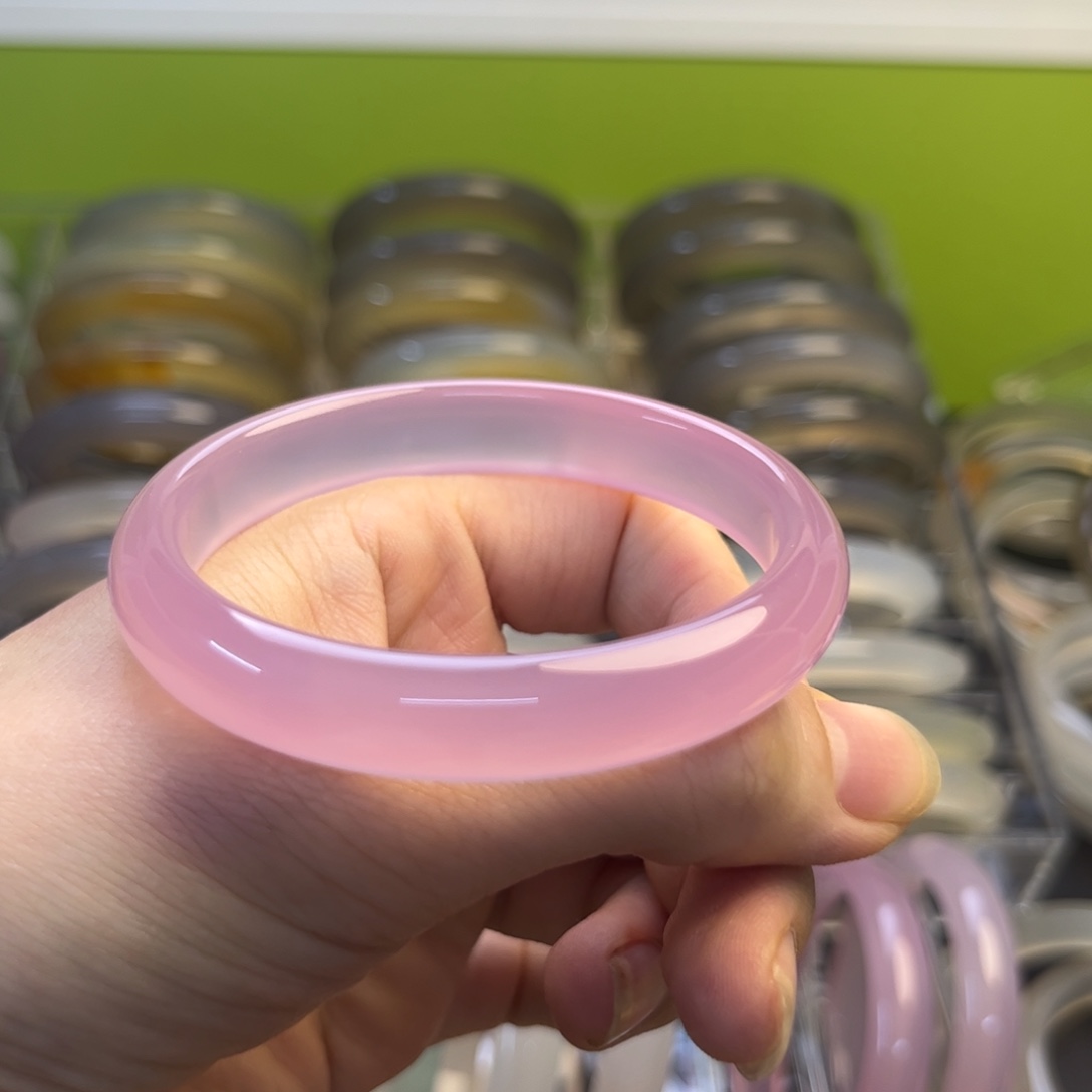 玛瑙/玉髓未镶嵌手镯52-53 001