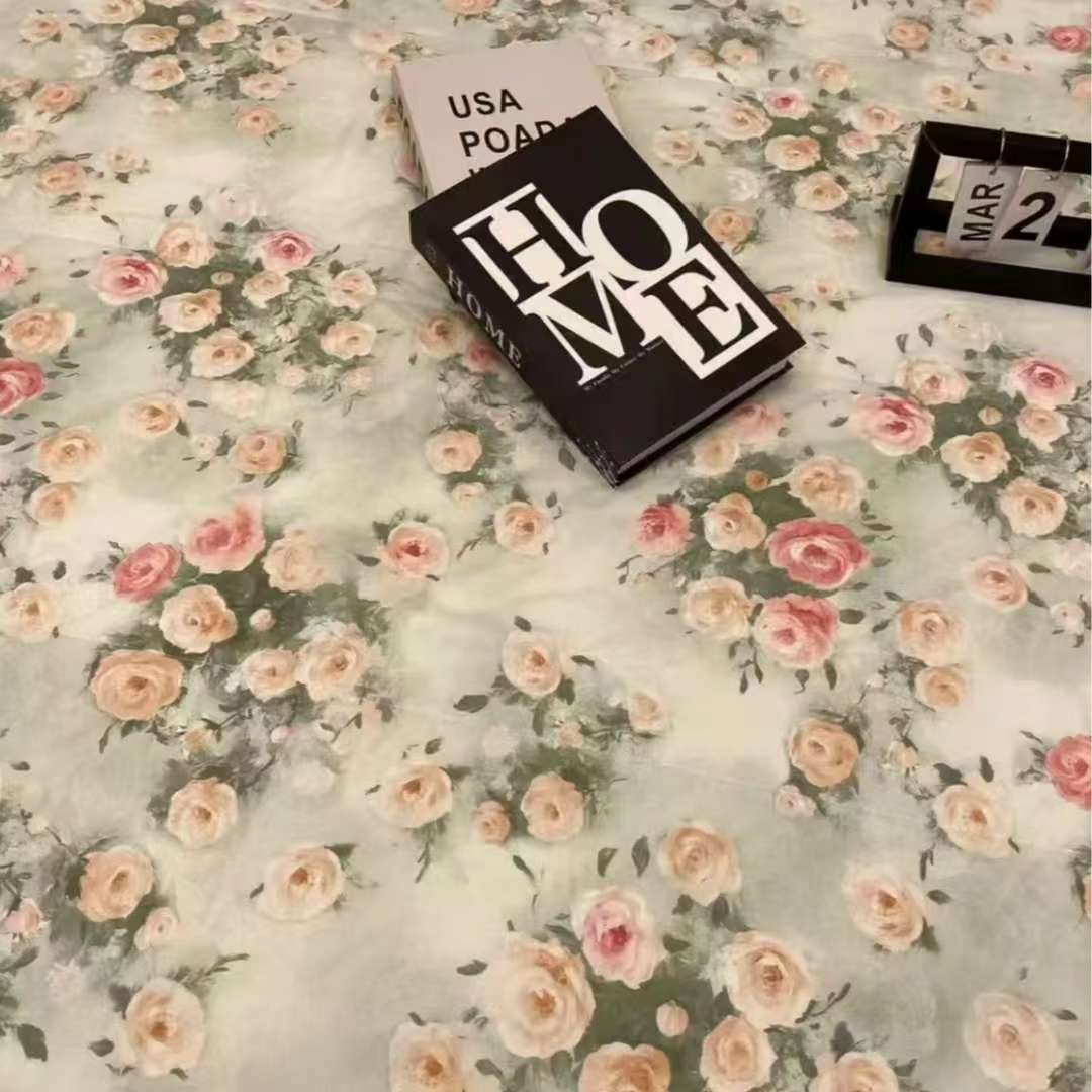 水洗棉夏被--花海世界