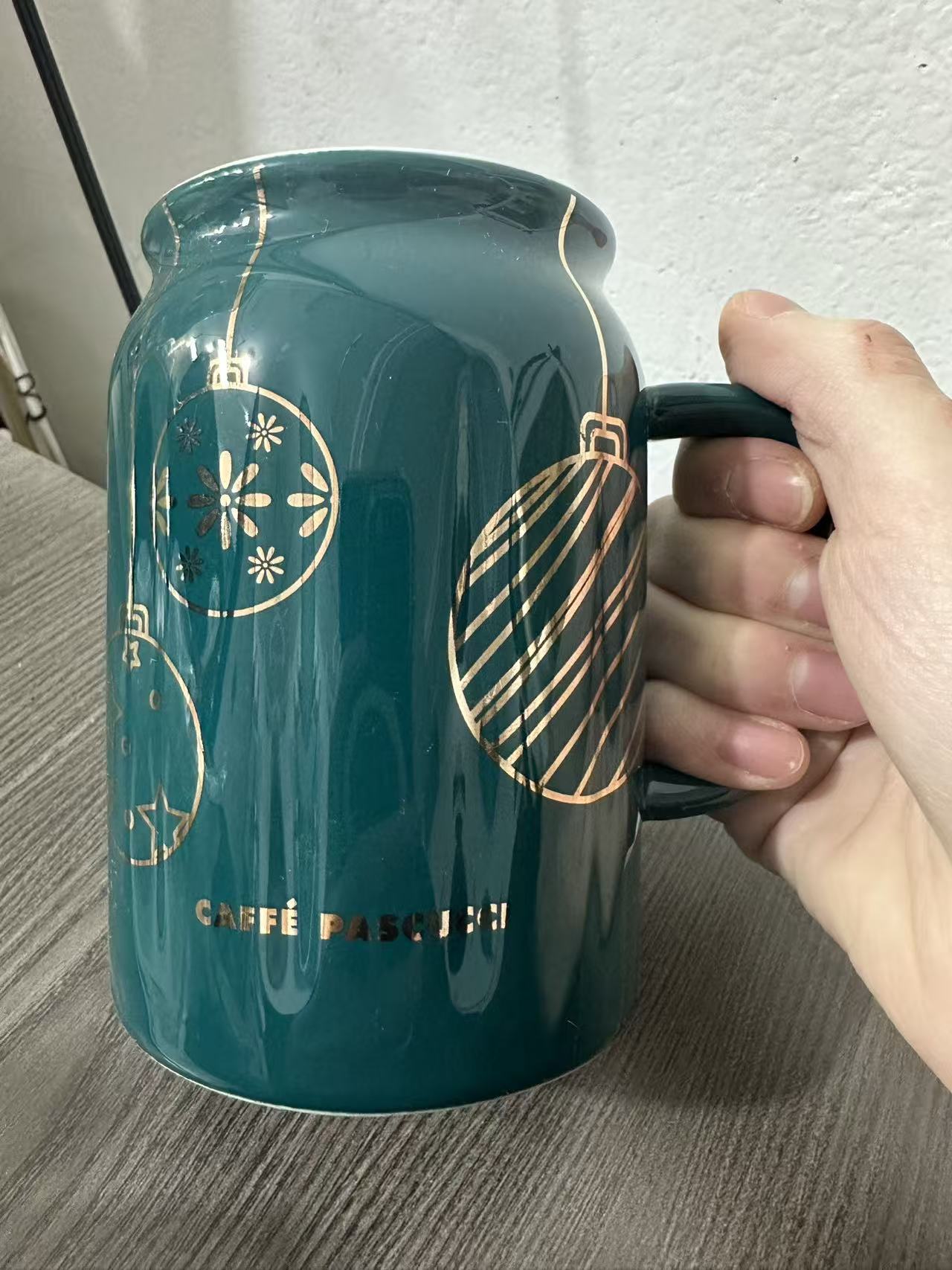 高品质绿色马克杯