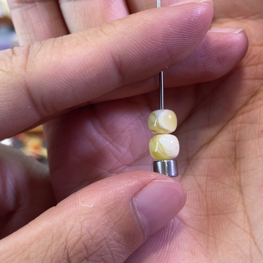琥珀未镶嵌裸石7.0福利对珠