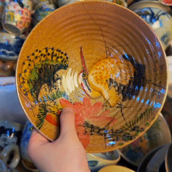 瓷片景德镇陶瓷手工手绘