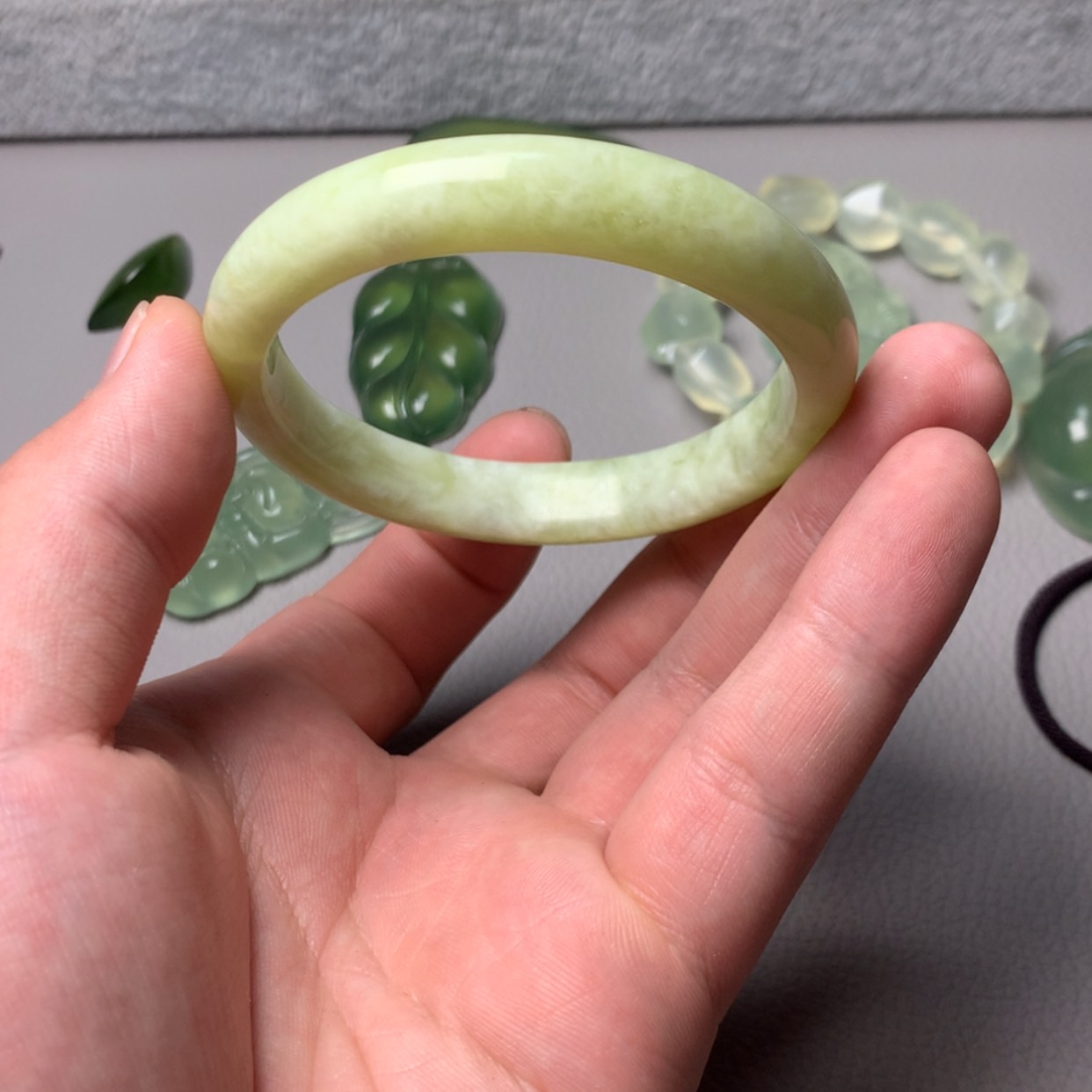 【闪购商品】蛇纹石玉未镶嵌岫玉